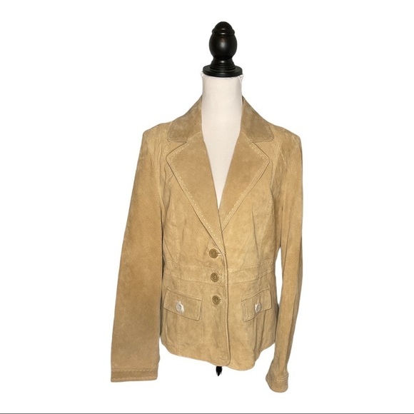Madison Jackets & Blazers - Madison ladies Weekend in the Count Leather Jacket size 16 NWT